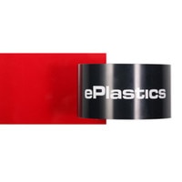 1/8 X 24 X 48 Inch Red Translucent Acrylic Plexiglass Sheet - #2283